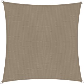 WINDHAGER Sonnensegel CANNES - quadrat, taupe
