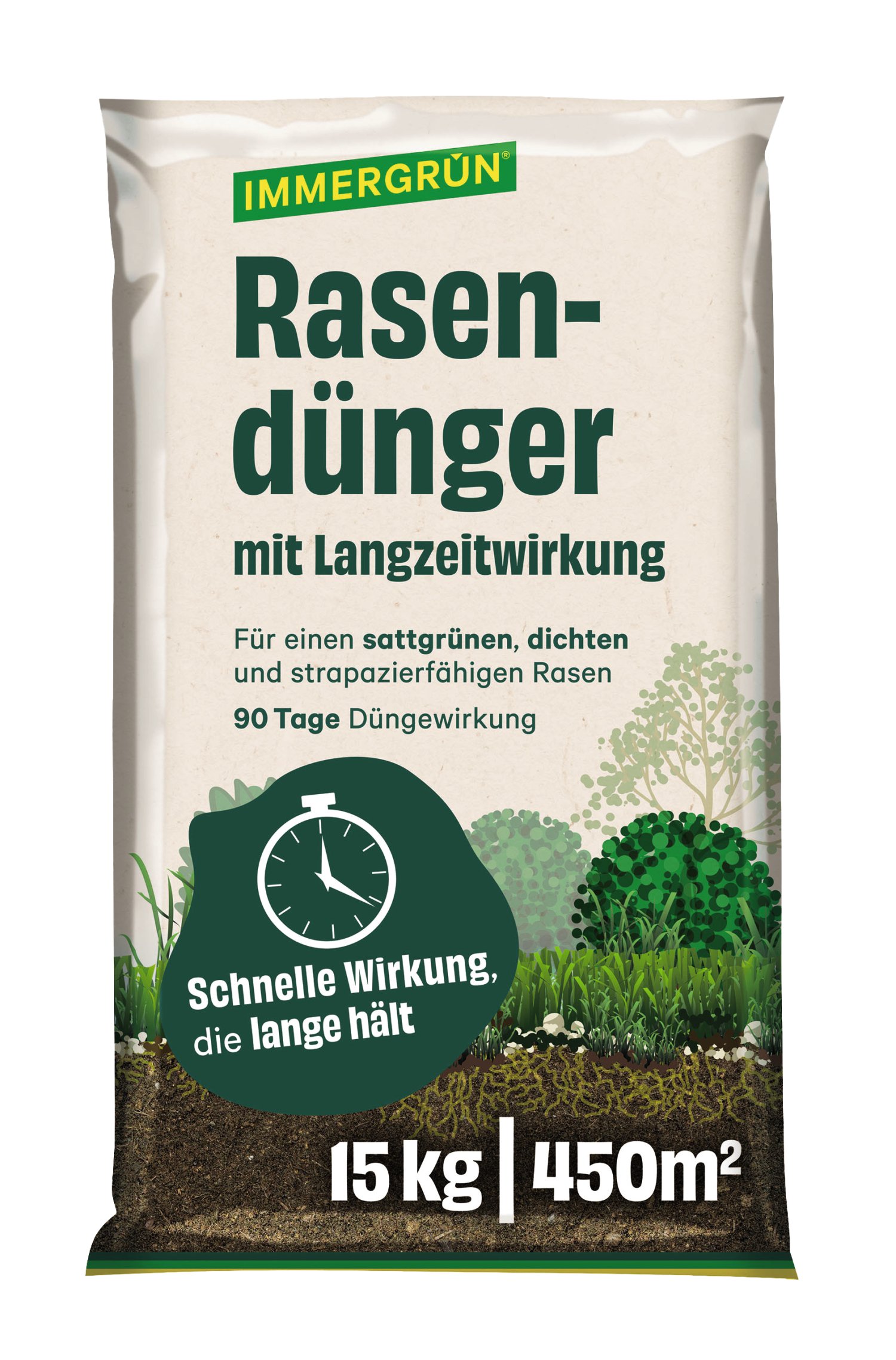 IMMERGRÜN Rasendünger 15 kg