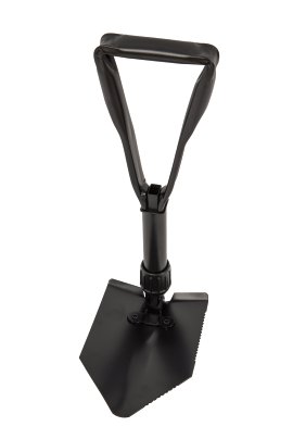 OFFNER Klappspaten mit Sägekante und Tritt