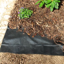 WINDHAGER Unkraut Vlies Schwarz