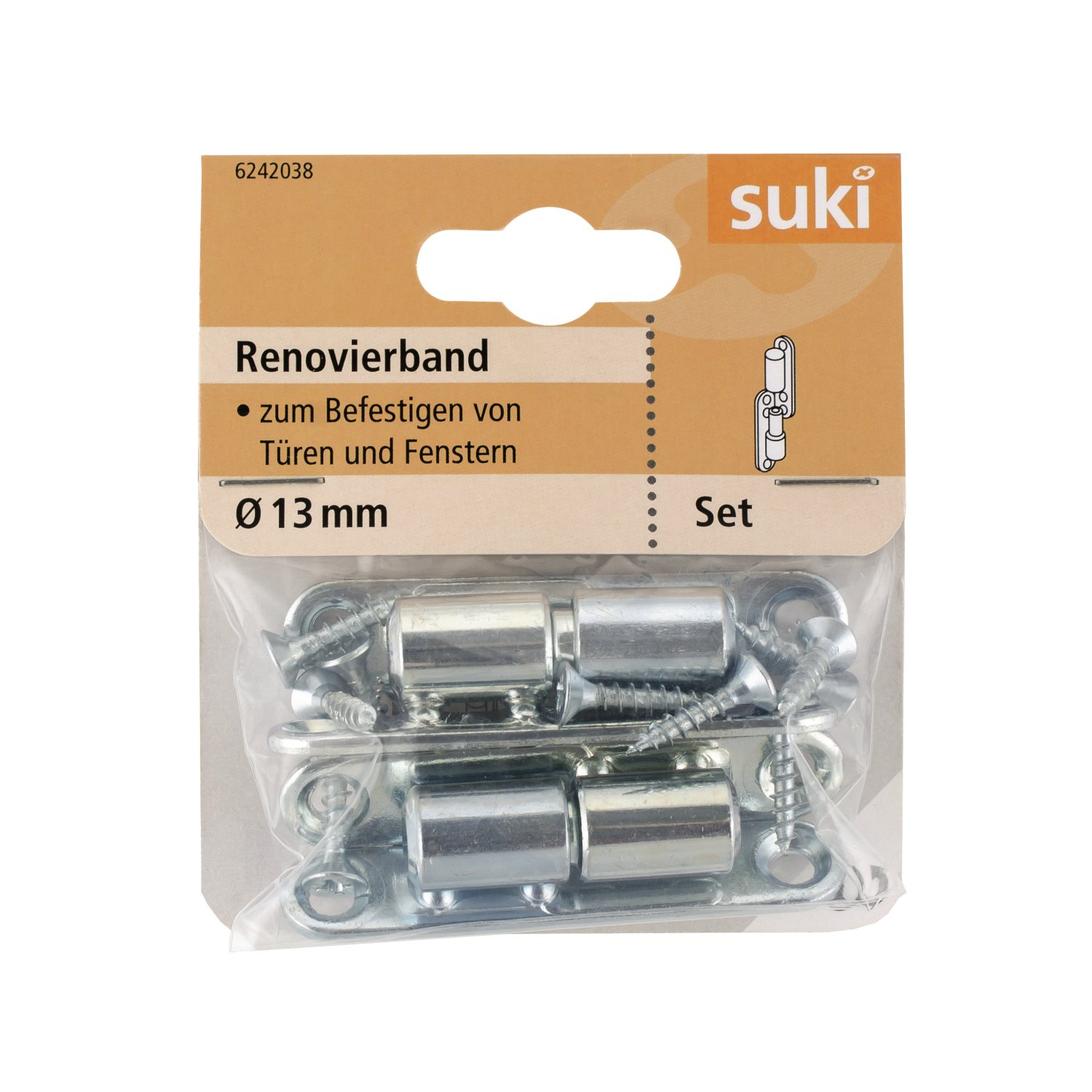 SUKI Renovierband zum Anschrauben verzinkt