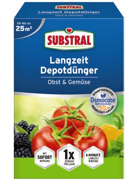 SUBSTRAL® Osmocote® Langzeit Depotdünger Obst & Gemüse 750 g