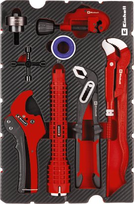 EINHELL Einleger E-Case Klempner 8-tlg.