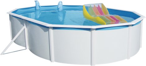 STEINBACH Stahlwandpool Nuovo de Luxe oval 640x366x120 cm