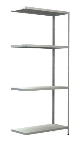 SCHULTE REGALWELT Steckanbauregal 4 Böden Weiß