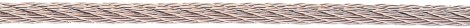 Drahtseil mit Textilfaserseele 3 mm