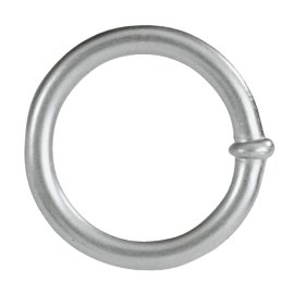 Ring geschweißt verzinkt 7x35 mm 2 Stk.