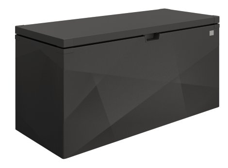 BIOHORT Stylebox 170 XDesign 170x70x81 cm (BxTxH), Dunkelgrau-Metallic