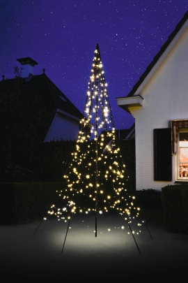 FAIRYBELL Weihnachtsbaum inkl. Mast, 360 LEDs, H 300 cm