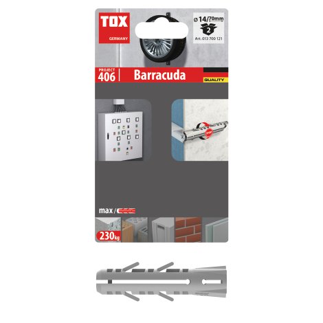 TOX Spreizdübel SD 14x70 mm 2er-Pack