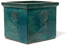 Pflanztopf Dover Ocean Green 45x45x40 cm