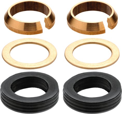 CORNAT Quetschdichtungssatz 3/8" Ø 10 mm 2 Stk.