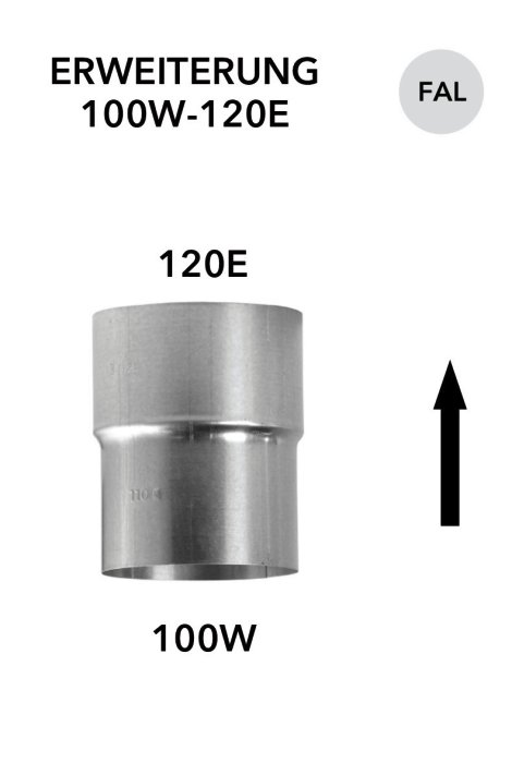 BERTRAMS Erweiterung feueraluminiert 100W-120E
