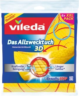 VILEDA Allzwecktuch, 6er-Pack