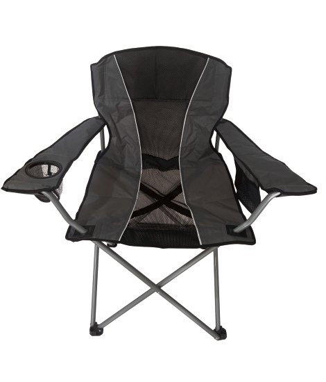 Campingsessel Blau-Schwarz 59x59x98 cm