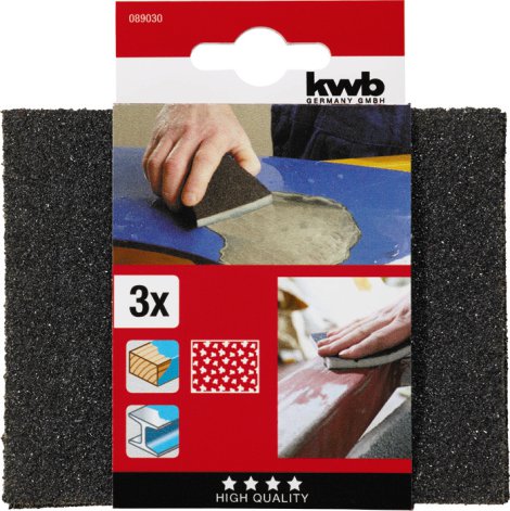 KWB Schleifscheibe grob 3er-Pack