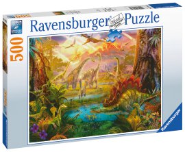 RAVENSBURGER Puzzle Im Dinoland