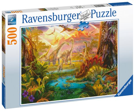 RAVENSBURGER Puzzle Im Dinoland