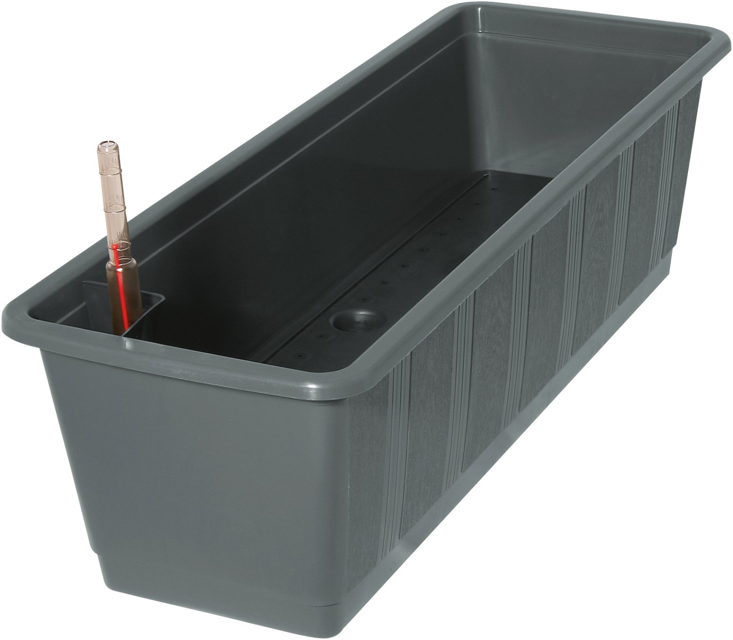 GELI Blumenkasten Aqua Green Waz Anthrazit