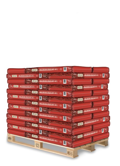 EMPFINGER Holzdekor Ziegelrot Palette 45 l/39 Stk. inkl. Lieferung