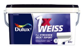 DULUX Wand- und Deckenfarbe Einmalweiß