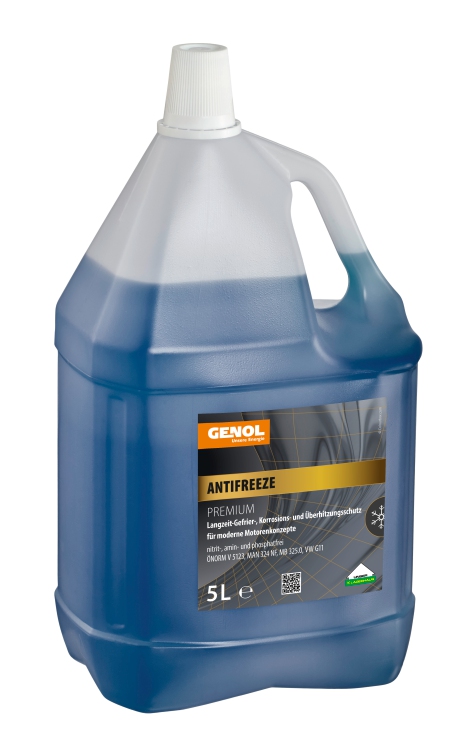 GENOL Antifreeze Premium 5L, Kühlerfrostschutz Konzentrat