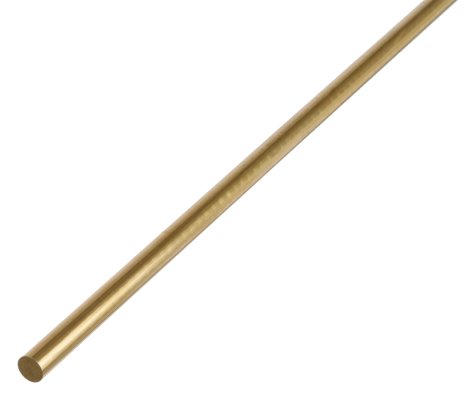 ALBERTS Rundstange Messing 1000x6 mm