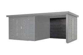 WOLFF FINNHAUS Rückwand für Terrasse 30