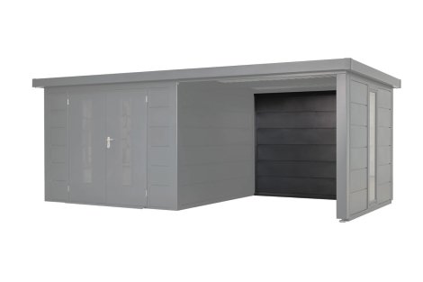 WOLFF FINNHAUS Rückwand für Terrasse 30