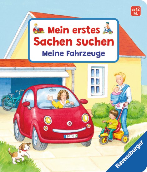 RAVENSBURGER Buch Mein erstes Sachen suchen Meine Fahrzeuge