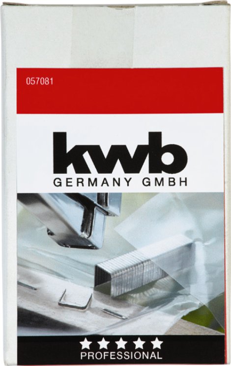 KWB Heftklammer Stahl 057/C 8 mm 5.000 Stk.