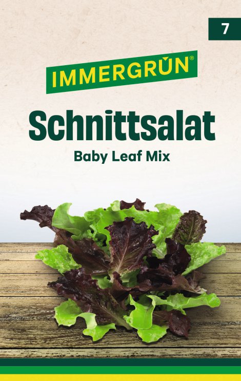 IMMERGRÜN Tütensamen Salat Baby Leaf Mix