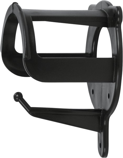 Trensenhalter aus Kunststoff, rot