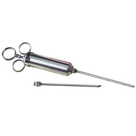 CHAR-BROIL® Marinadenspritze Edelstahl 7,3x3,5x32 cm (LxBxH)