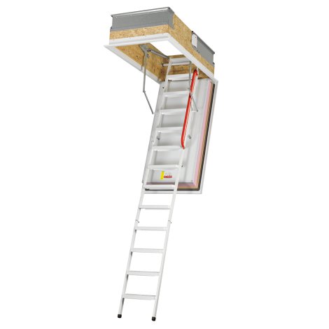 WIPPRO Dachbodentreppe Klimatec Smart 160 130x70/250-265 cm
