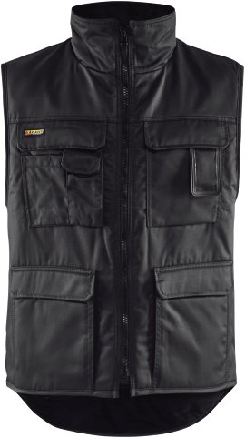 BLÅKLÄDER Winterweste schwarz