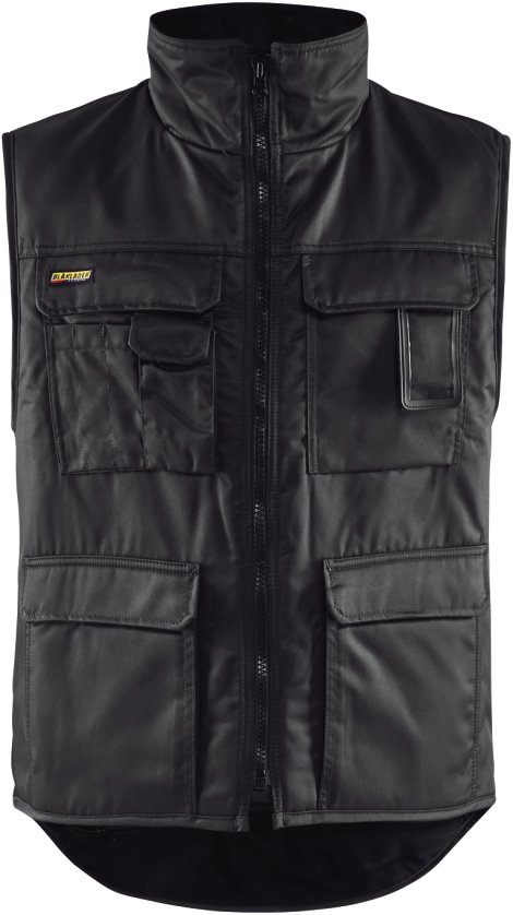 BLÅKLÄDER Winterweste schwarz XL
