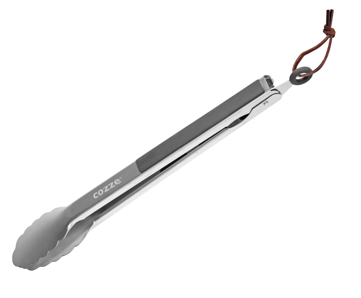 COZZE® Grillzange mit Edelstahl PP-Griff 10,5x5x40 cm (LxBxH)