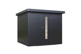 WOLFF FINNHAUS Gartenhaus Hakon 2424 Anthrazit