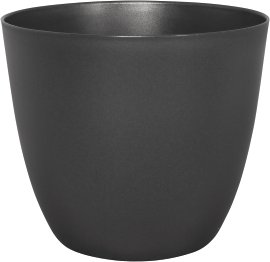 GELI  Übertopf Pure rund Anthrazit 18 cm