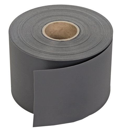 ALBERTS Sicherheitstreifen Kunststoff Anthrazit Rolle 35 m 190 mm