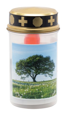 JEKA LED-Batteriekerze klar Baum