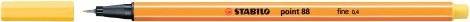 STABILO Fineliner Point 88 Gelb