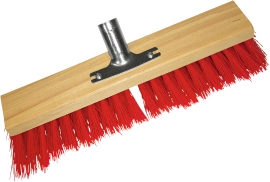 Straßenbesen mit Halterung