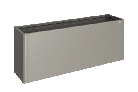 BIOHORT Pflanzbeet Belvedere Maxi 200, Quarzgrau-Metallic