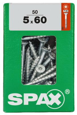 SPAX Schraube Senkkopf Torx 5,0 mm L 