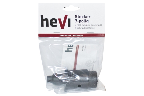 Hevi Stecker 7-polig PVC