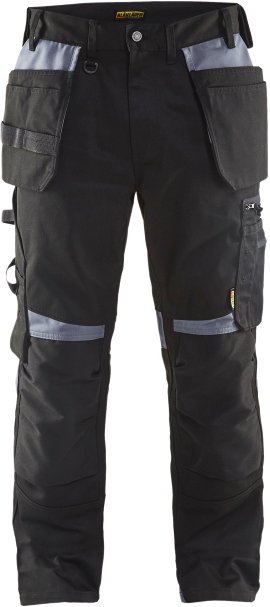 BLÅKLÄDER Handwerker Bundhose Nagelt schwarz/grau