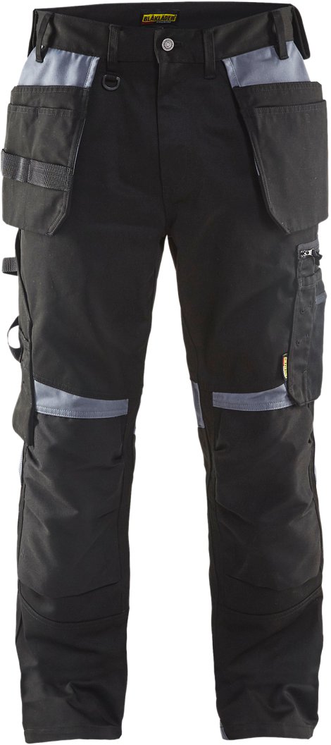 BLÅKLÄDER Handwerker Bundhose Nagelt Schwarz/Grau 48