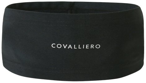 Stirnband Dünn Covalliero OneSize Schwarz